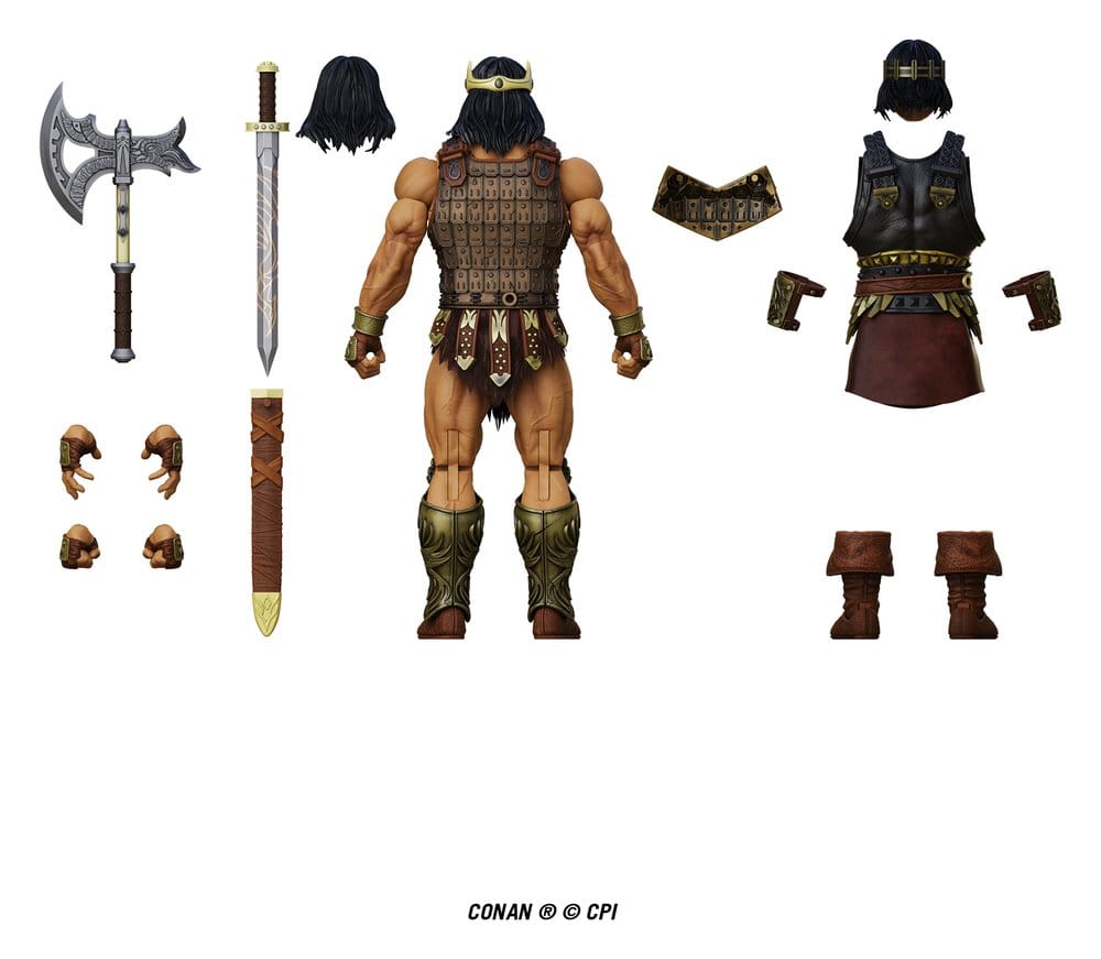 Conan Epic H.A.C.K.S. Actionfigur 1/12 King Conan: Ruler of Aquilonia