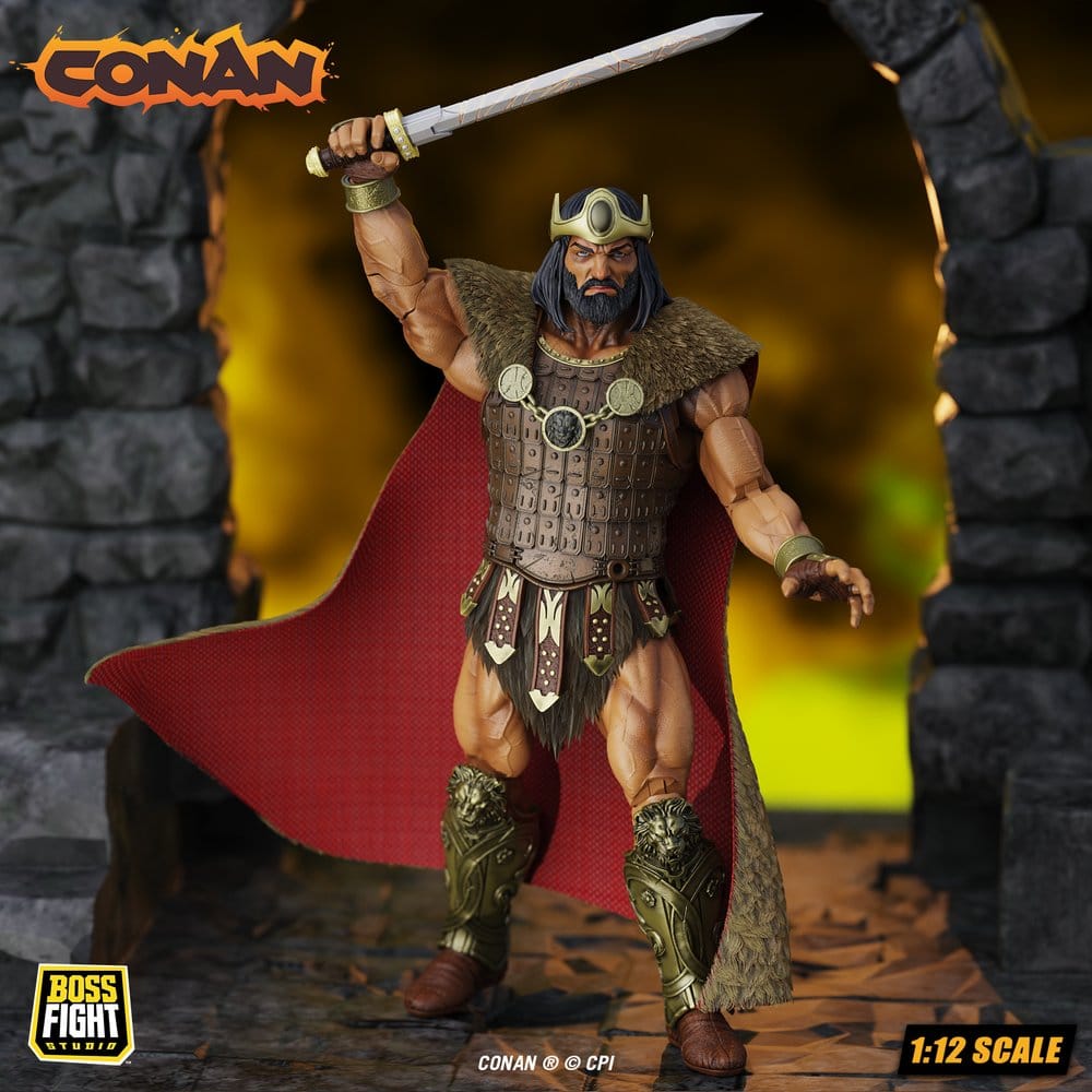 Conan Epic H.A.C.K.S. Actionfigur 1/12 King Conan: Ruler of Aquilonia