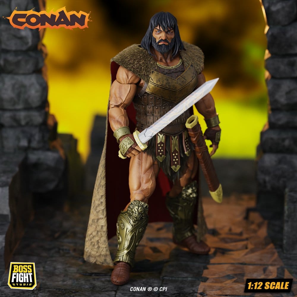 Conan Epic H.A.C.K.S. Actionfigur 1/12 King Conan: Ruler of Aquilonia