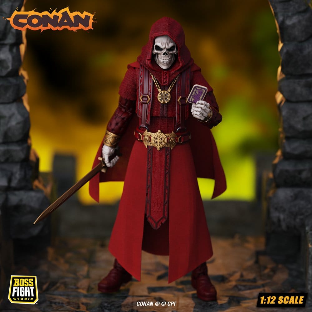 Conan Epic H.A.C.K.S. Actionfigur 1/12 Thulsa Doom: Undead Sorcerer