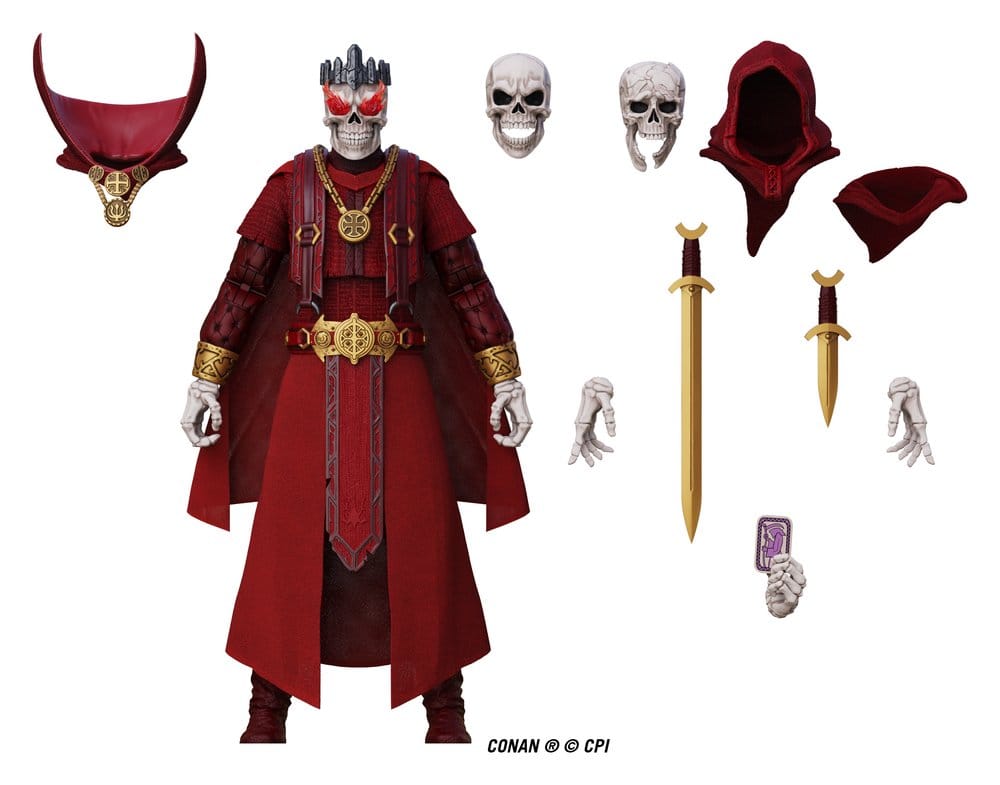 Conan Epic H.A.C.K.S. Actionfigur 1/12 Thulsa Doom: Undead Sorcerer