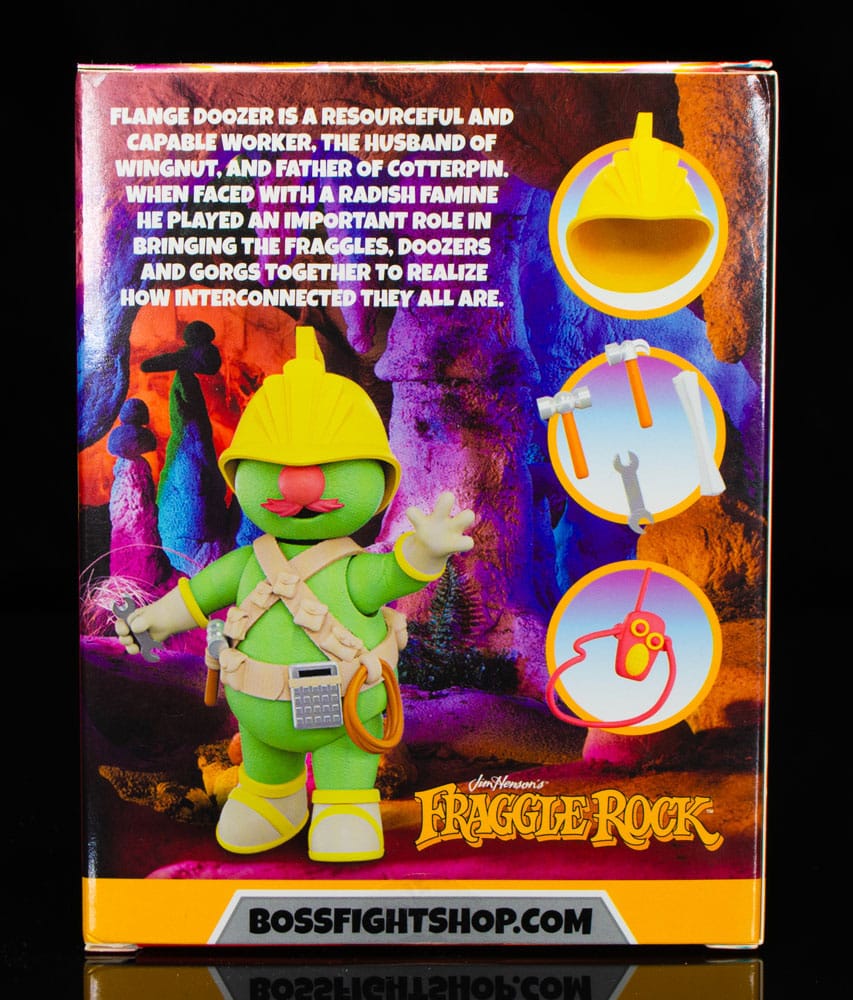 Fraggles Actionfigur Flange Doozer  