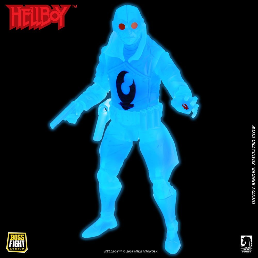 Lobster Johnson 1/12 Actionfigur The Ghost of Lobster Johnson (Limited Edition) heo exclusive 17 cm
