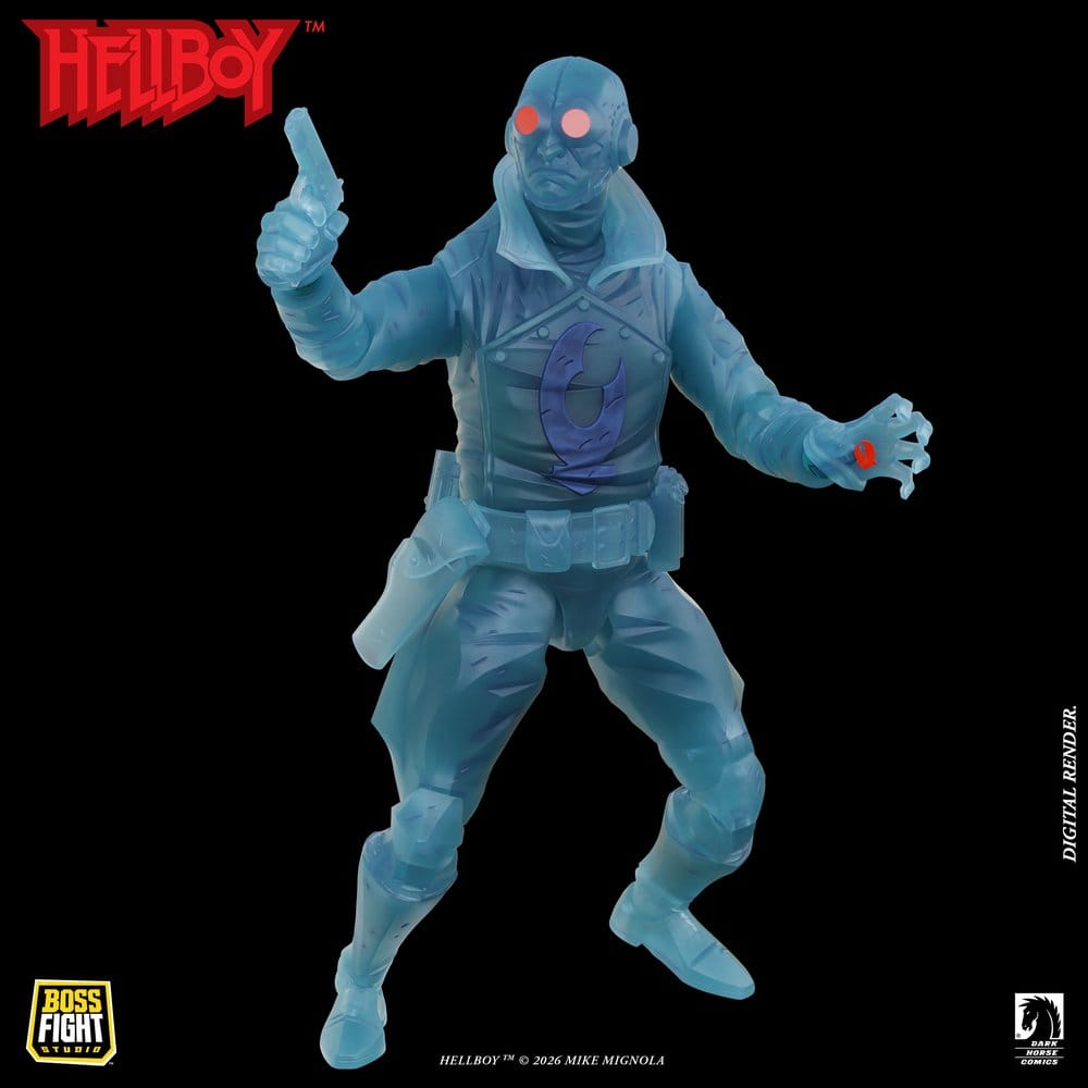 Lobster Johnson 1/12 Actionfigur The Ghost of Lobster Johnson (Limited Edition) heo exclusive 17 cm