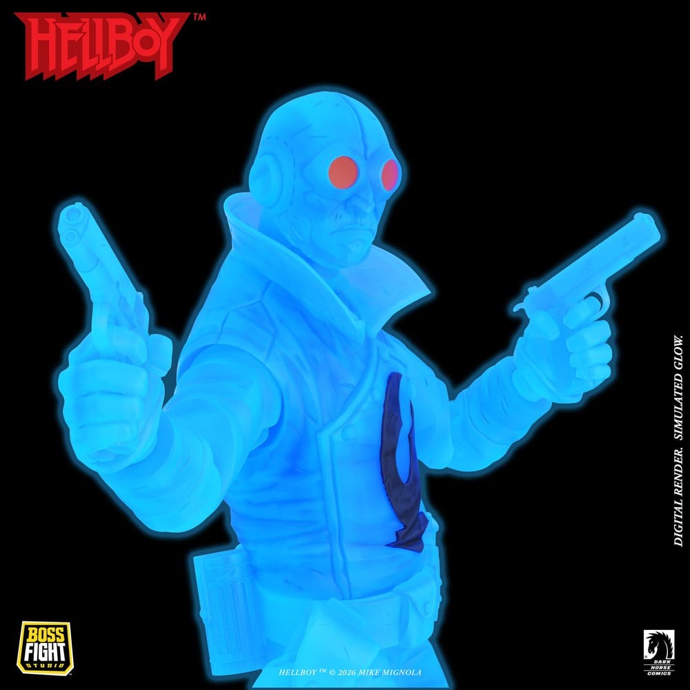 Lobster Johnson 1/12 Actionfigur The Ghost of Lobster Johnson (Limited Edition) heo exclusive 17 cm