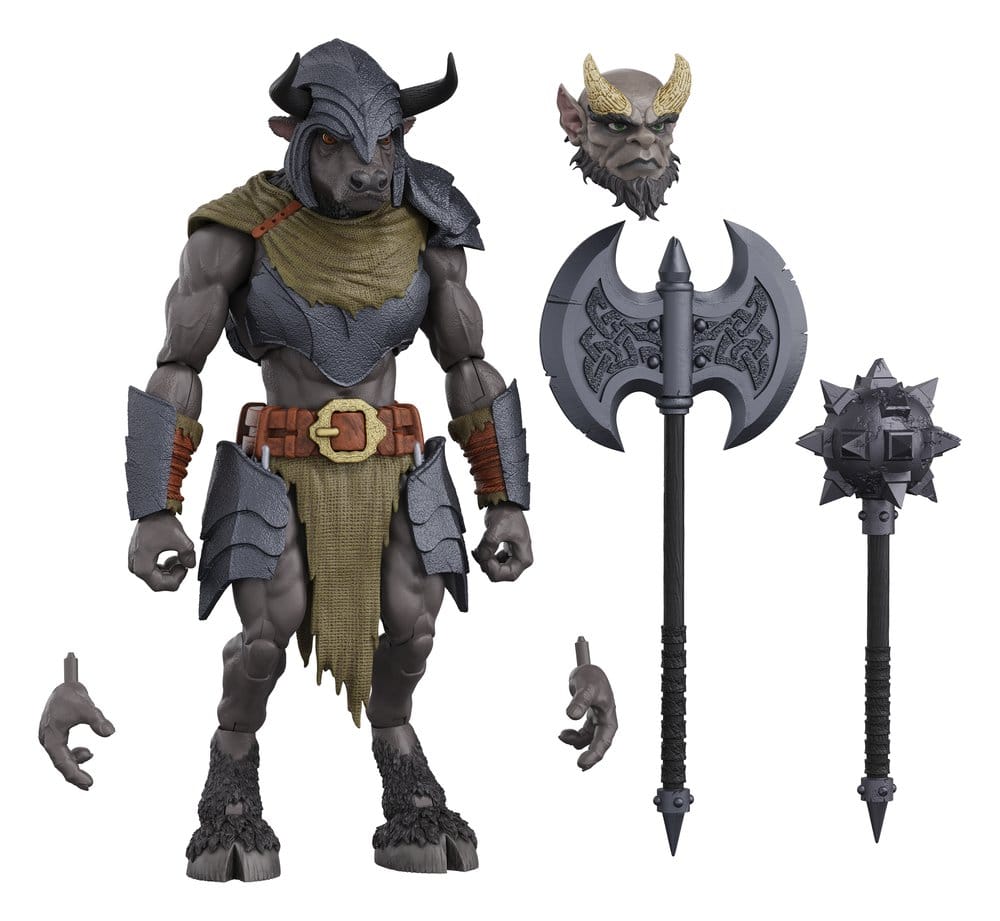 Hero H.A.C.K.S. Core Actionfigur 1/18 Heroes and Villains Wave 1 Minos Auroxos: Labyrinthian Warrior