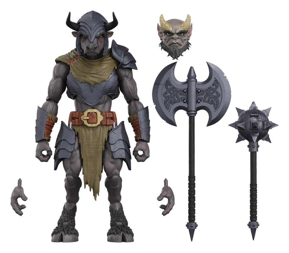 Hero H.A.C.K.S. Core Actionfigur 1/18 Heroes and Villains Wave 1 Minos Auroxos: Labyrinthian Warrior