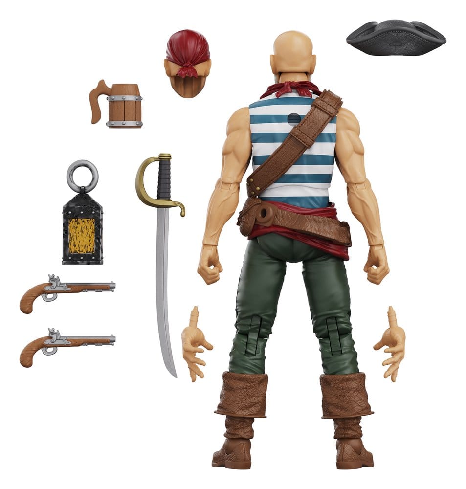 Hero H.A.C.K.S. Core Actionfigur 1/18 Heroes and Villains Wave 1 Daniel Wright: Pirate Quartermaster