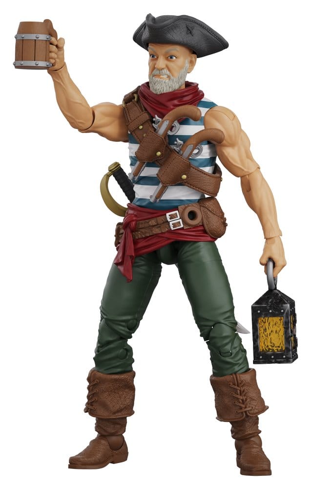 Hero H.A.C.K.S. Core Actionfigur 1/18 Heroes and Villains Wave 1 Daniel Wright: Pirate Quartermaster