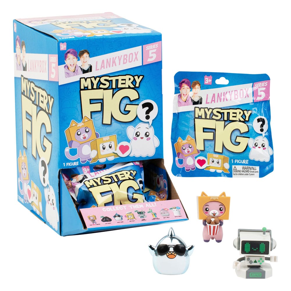 Lankybox Minifiguren 6 cm Mystery Series 5 Display (24)
