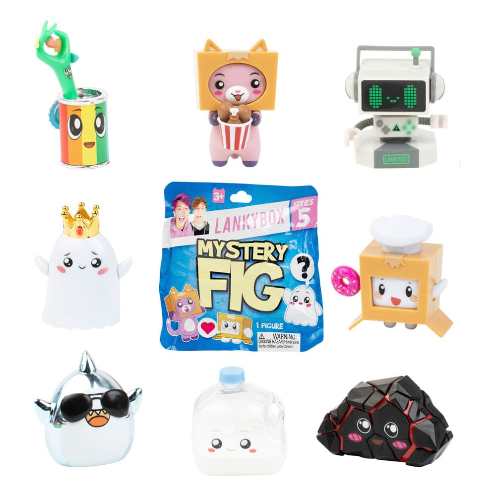 Lankybox Minifiguren 6 cm Mystery Series 5 Display (24)