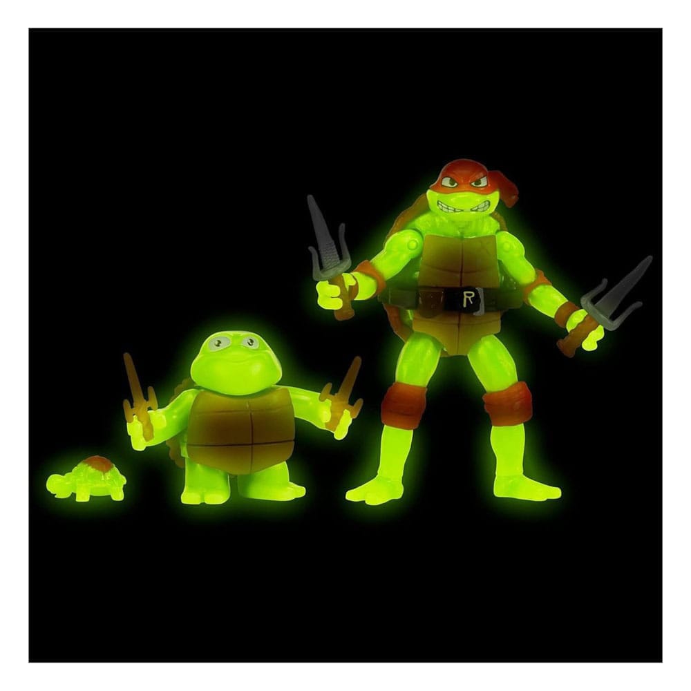 Teenage Mutant Ninja Turtles: Mutant Mayhem Actionfiguren 3er-Pack Raphael Evolution Raphael & Leonardo Assortment (6)