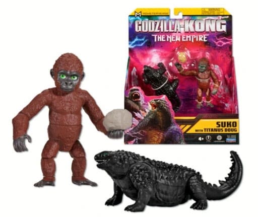 Godzilla x Kong: The New Empire Actionfigur Suko with Titanus Doug 15 cm