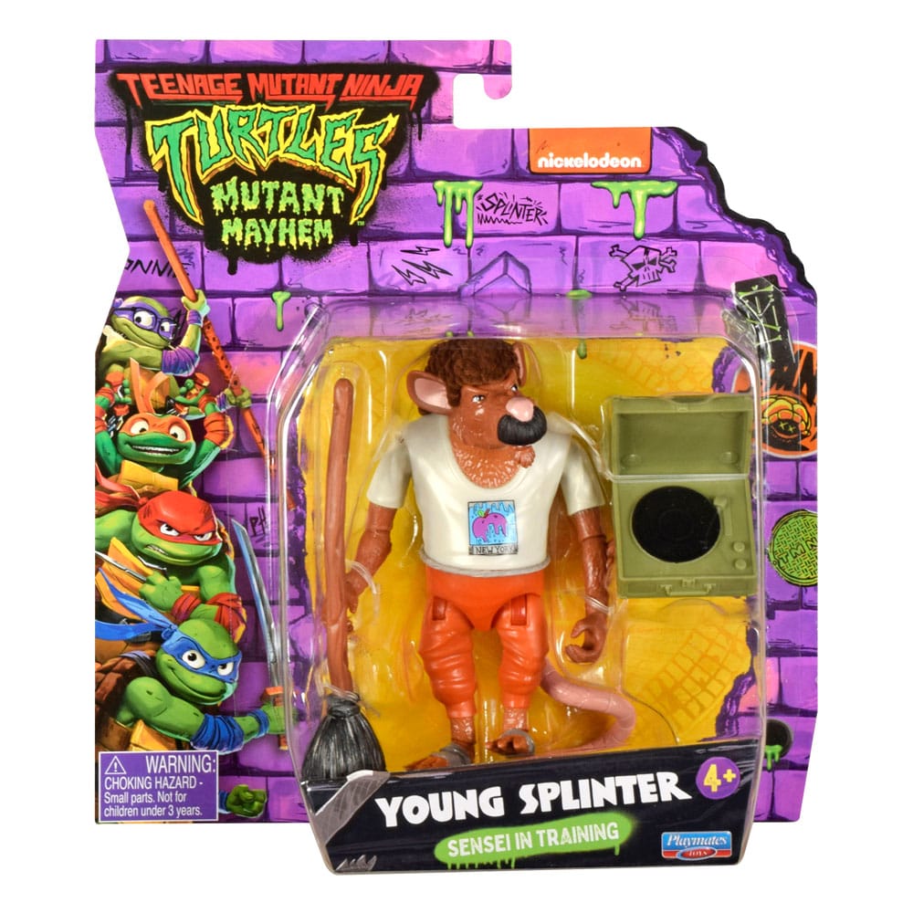 Teenage Mutant Ninja Turtles: Mutant Mayhem Actionfigur Young Splinter 11 cm 