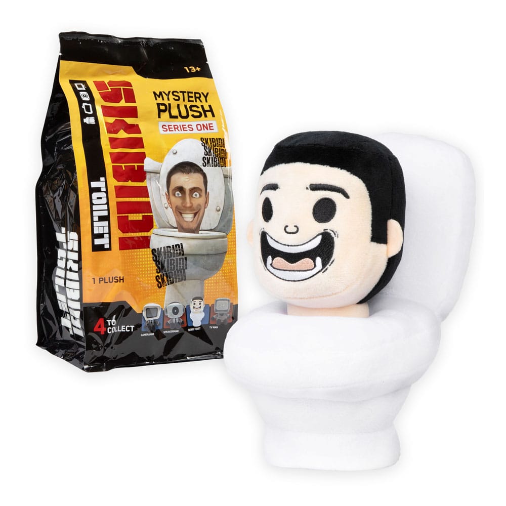 Skibidi Toilet Plüschfigur Mystery Blind Bag Sortiment (2)