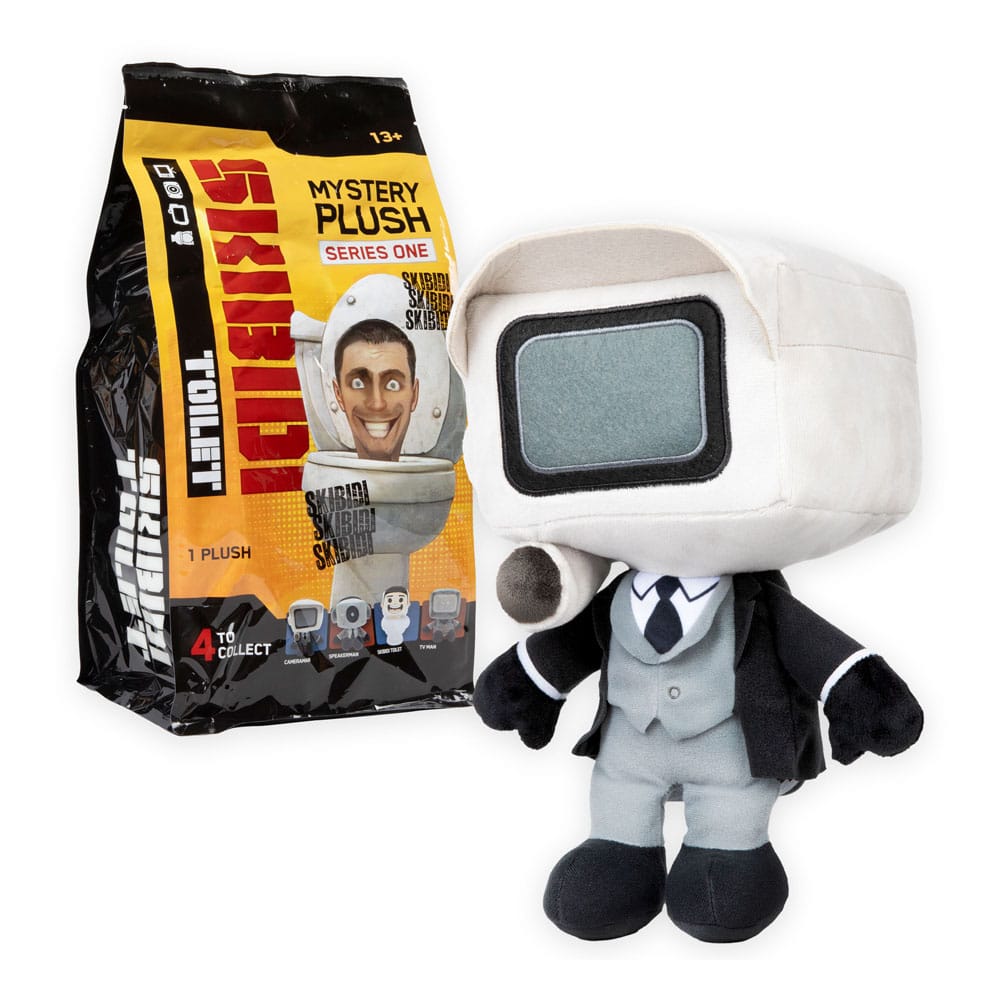 Skibidi Toilet Plüschfigur Mystery Blind Bag Sortiment (2)