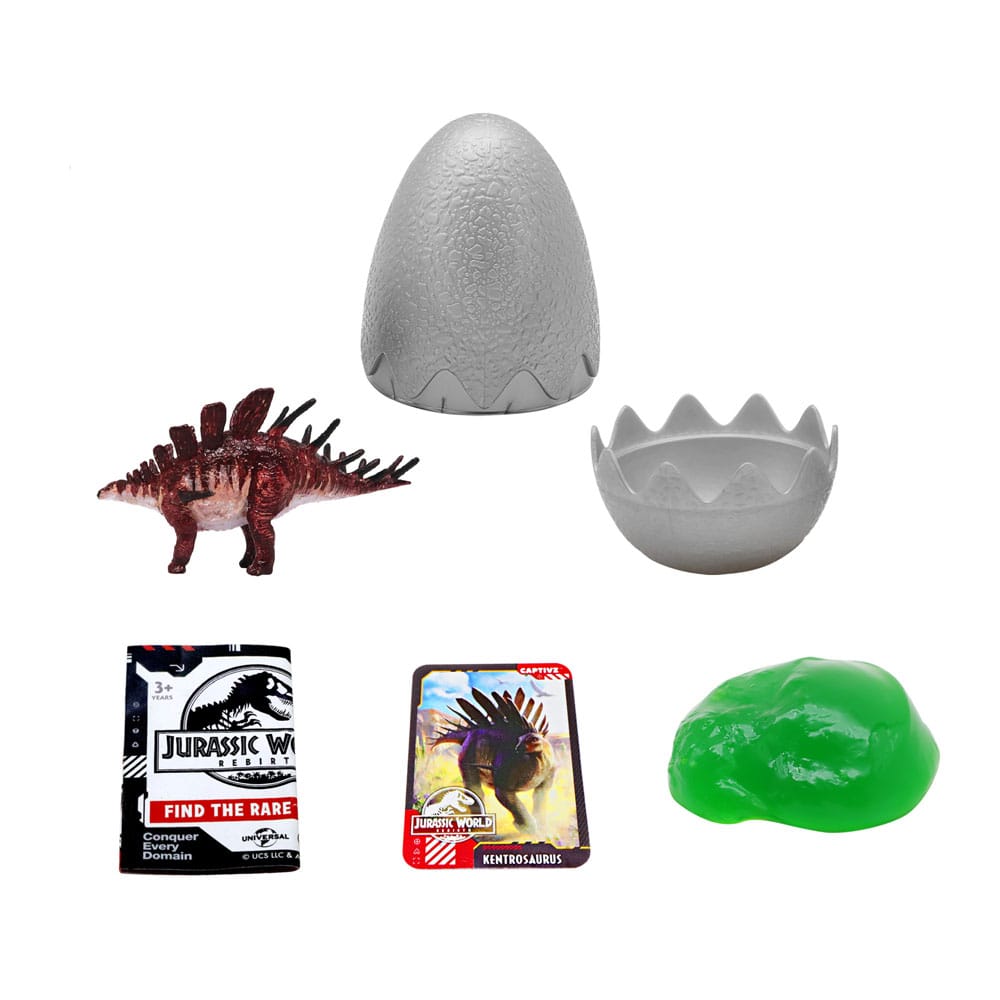 Jurassic World: Die Wiedergeburt Pop N Lock Blind Box Display Captivz Build n Battle Dinos (12) 