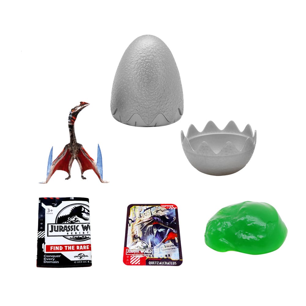 Jurassic World: Die Wiedergeburt Pop N Lock Blind Box Display Captivz Build n Battle Dinos (12) 