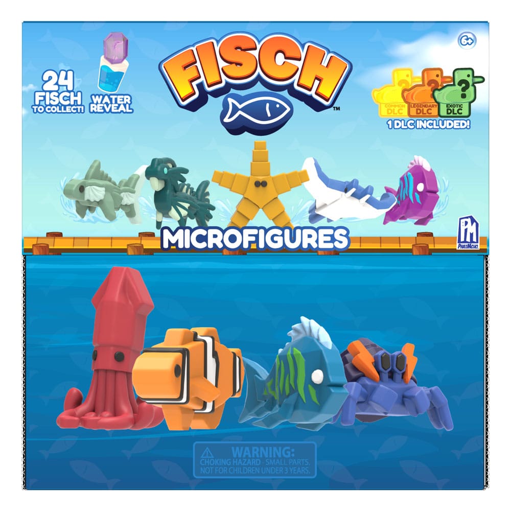 Fisch Minifiguren 5 cm Display (24)