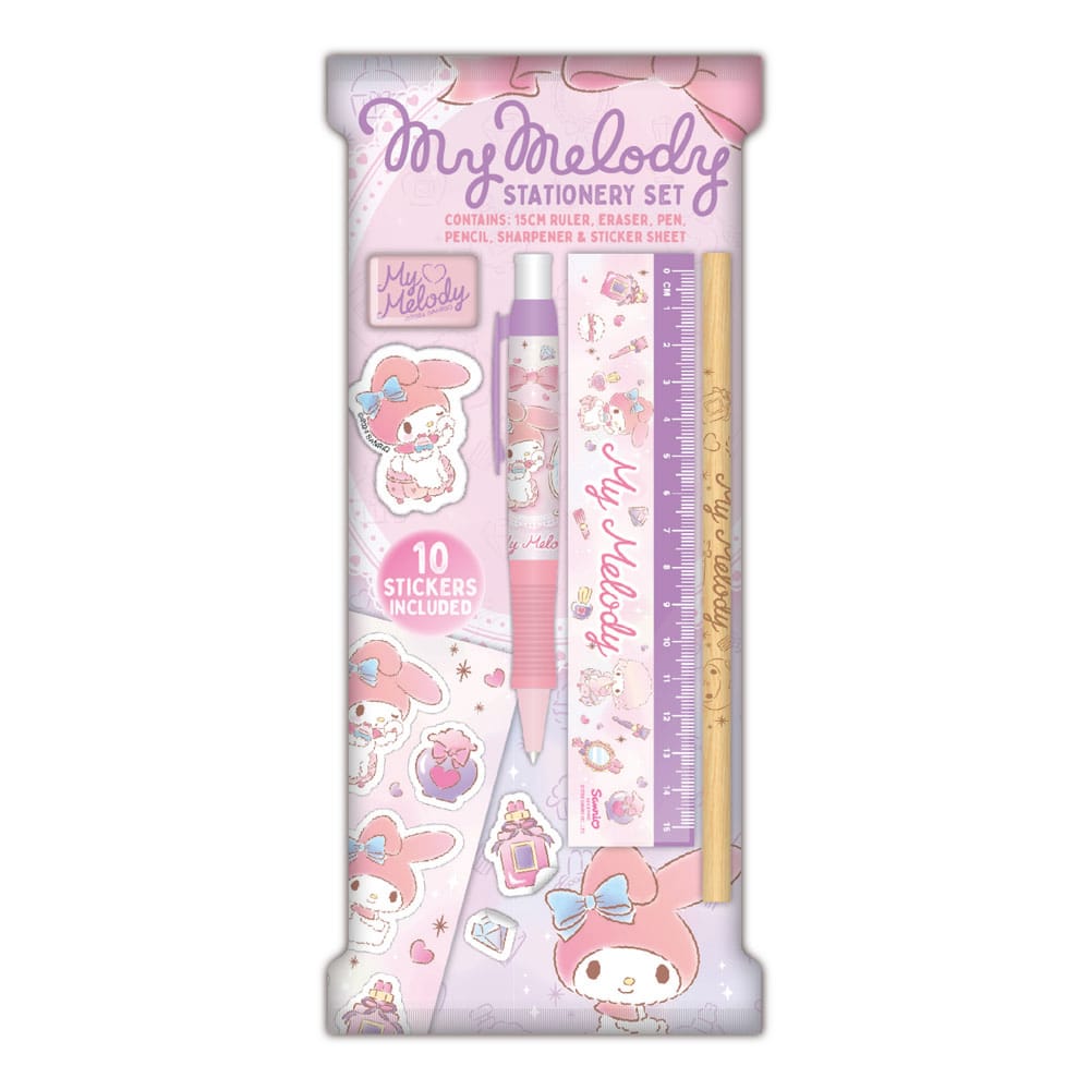 Sanrio Schreibset 6er-Pack My Melody