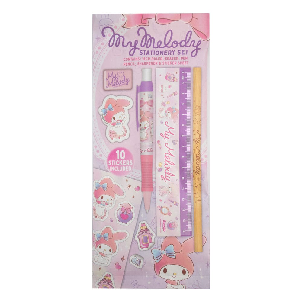 Sanrio Schreibset 6er-Pack My Melody