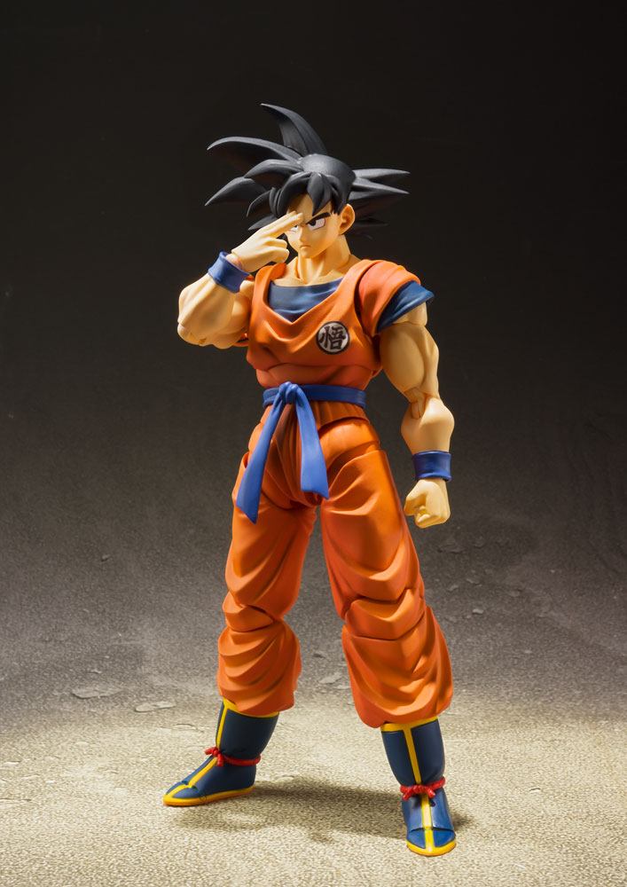 Dragon Ball Z S.H. Figuarts Actionfigur Son Goku (A Saiyan Raised On Earth) 14 cm