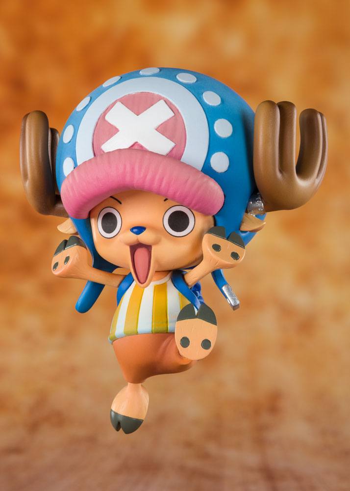 One Piece FiguartsZERO PVC Statue Zuckerwatten-Liebhaber Chopper 7 cm 