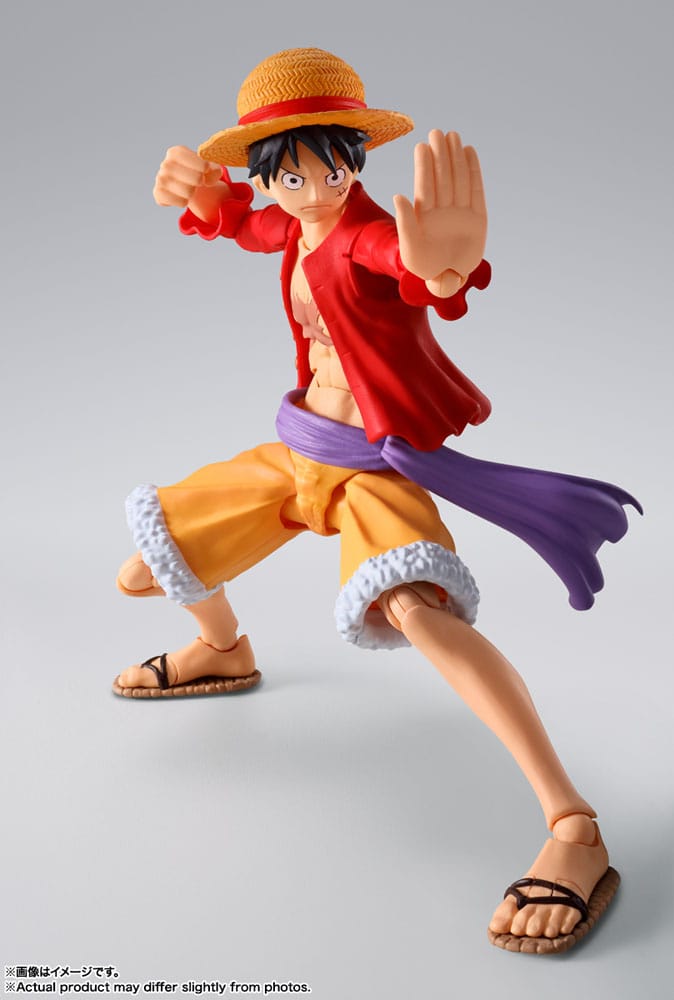 One Piece S.H. Figuarts Actionfigur Monkey D. Ruffy (The Raid on Onigashima) 14 cm 