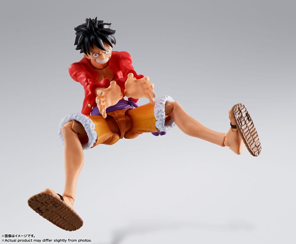 One Piece S.H. Figuarts Actionfigur Monkey D. Ruffy (The Raid on Onigashima) 14 cm 