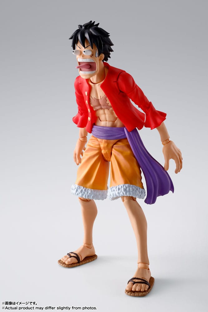 One Piece S.H. Figuarts Actionfigur Monkey D. Ruffy (The Raid on Onigashima) 14 cm 