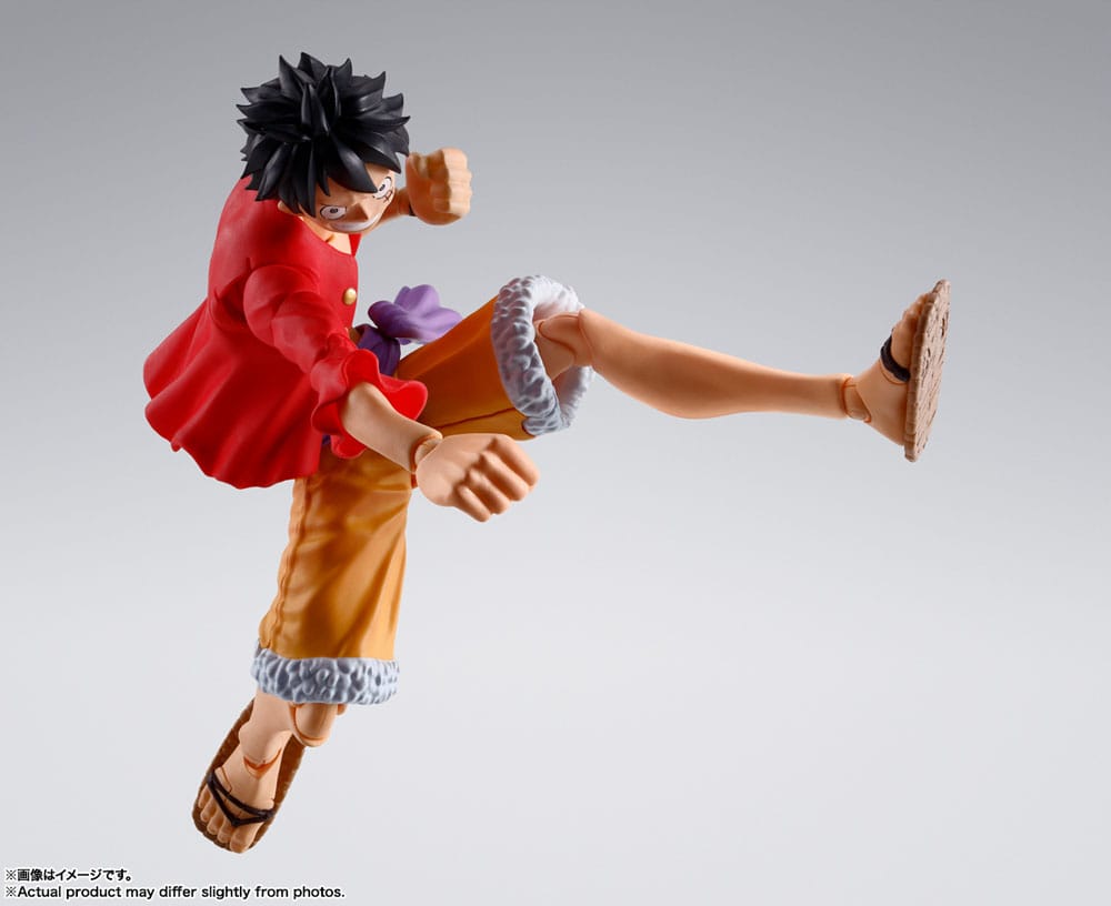 One Piece S.H. Figuarts Actionfigur Monkey D. Ruffy (The Raid on Onigashima) 14 cm 