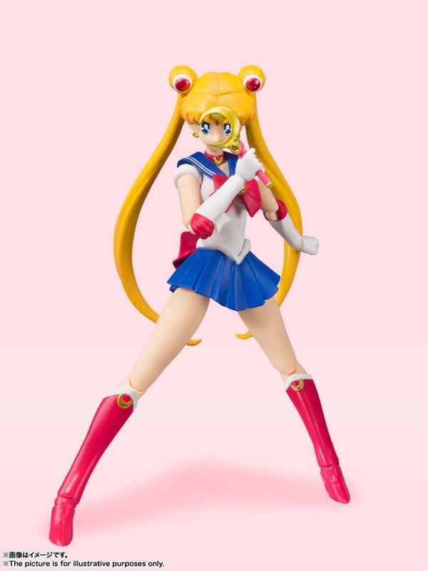 Sailor Moon S.H. Figuarts Actionfigur Sailor Moon Animation Color Edition 14 cm