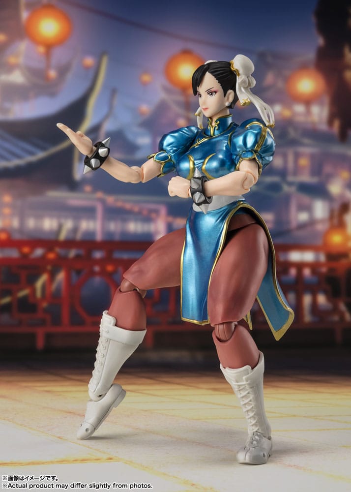 Street Fighter S.H. Figuarts Actionfigur Chun-Li (Outfit 2) 15 cm
