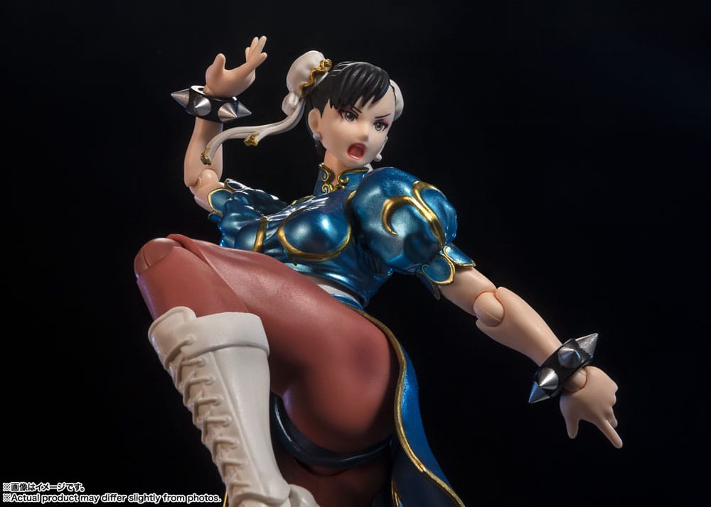 Street Fighter S.H. Figuarts Actionfigur Chun-Li (Outfit 2) 15 cm