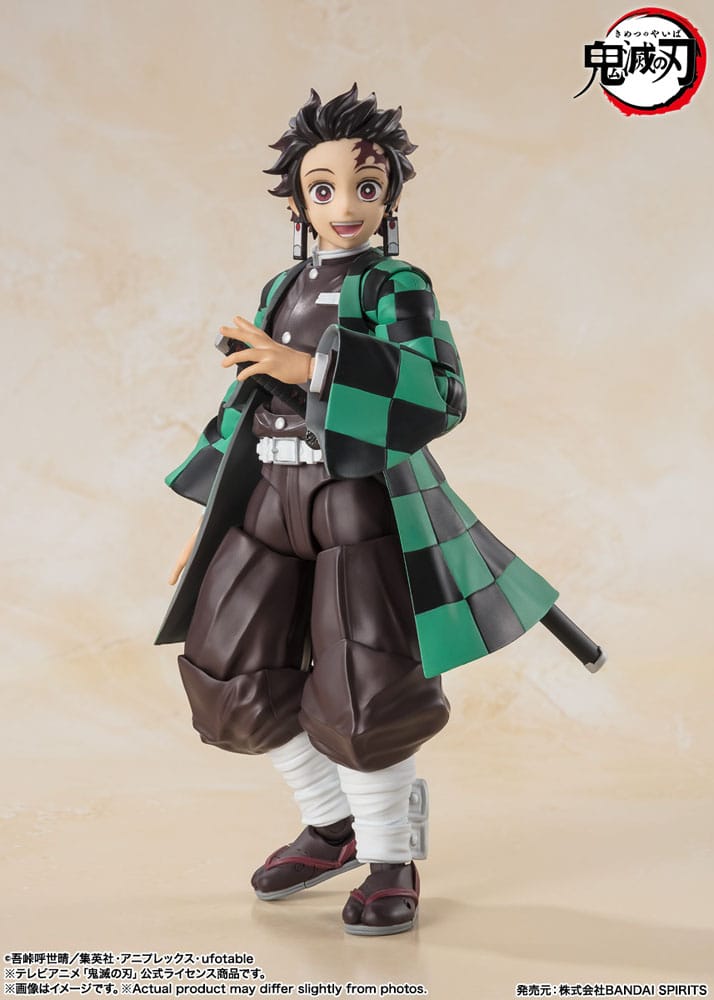 Demon Slayer: Kimetsu no Yaiba S.H. Figuarts Actionfigur Tanjiro Kamado 14 cm 