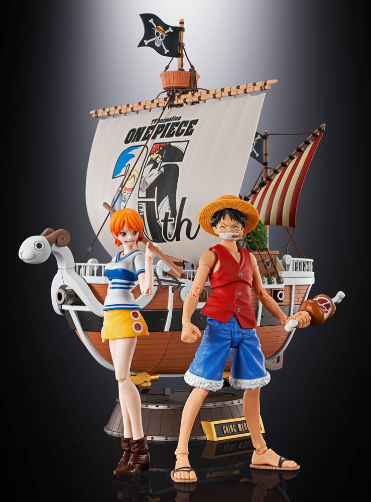 One Piece Soul of Chogokin Diecast Actionfigur Going Merry 25th Anniversary Memorial Edition 28 cm    