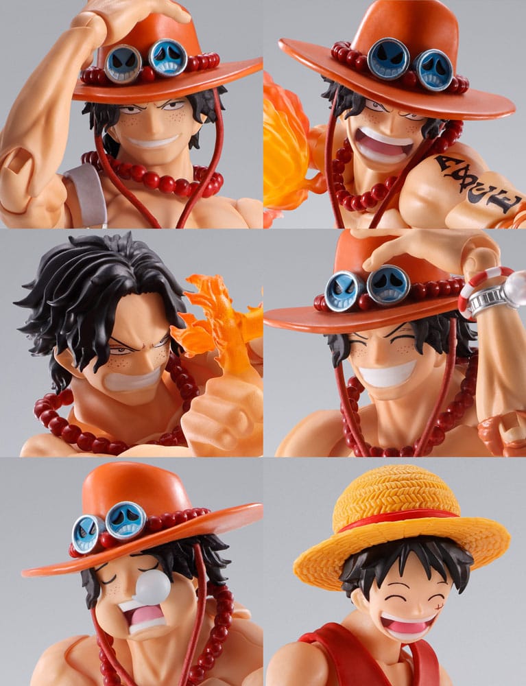 One Piece S.H. Figuarts Actionfigur Portgas D Ace -Fire Fist- 15 cm