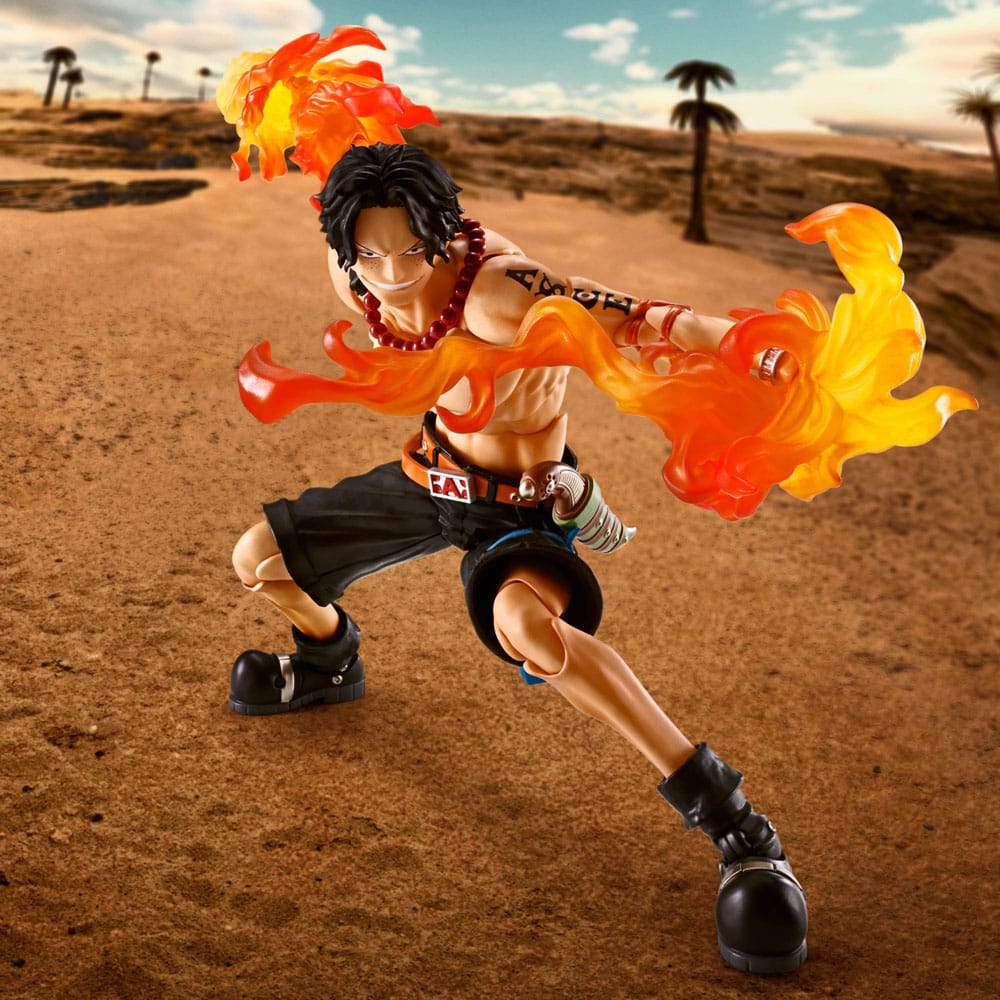 One Piece S.H. Figuarts Actionfigur Portgas D Ace -Fire Fist- 15 cm