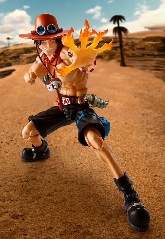 One Piece S.H. Figuarts Actionfigur Portgas D Ace -Fire Fist- 15 cm