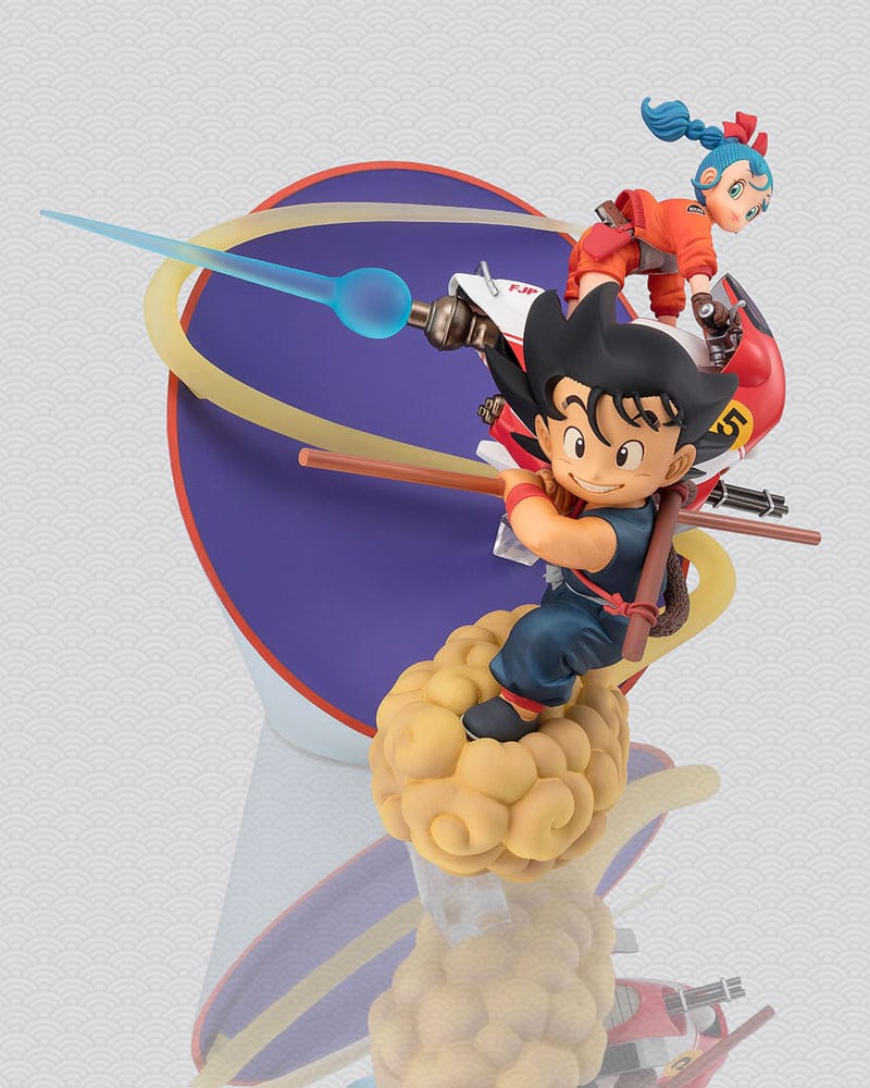 Dragon Ball Figuarts ZERO PVC Statue Son Goku & Bulma 18 cm          