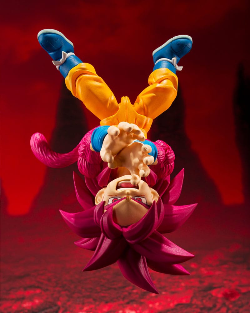 Dragon Ball Daima S.H.Figuarts Actionfigur Super Saiyan Level 4 Son Goku (mini) 8 cm         