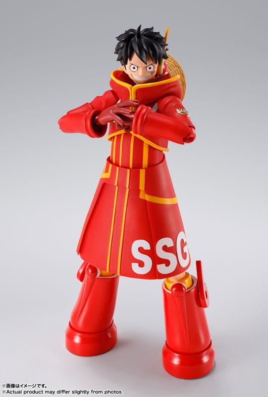 One Piece S.H.Figuarts Actionfigur Monkey D. Luffy Future Island Egghead 15 cm     