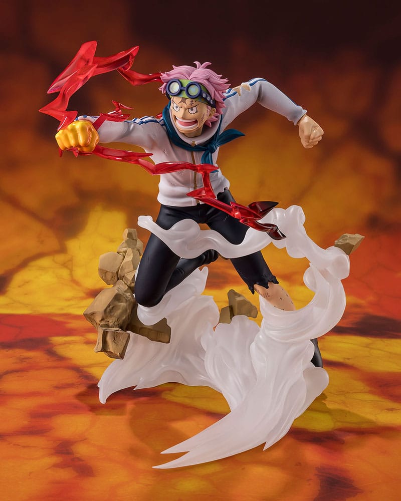 One Piece Figuarts ZERO Extra Battle PVC Statue Koby Honesty Impact 19 cm        