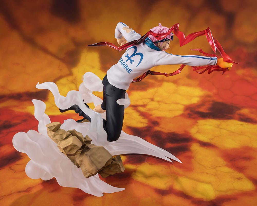 One Piece Figuarts ZERO Extra Battle PVC Statue Koby Honesty Impact 19 cm        