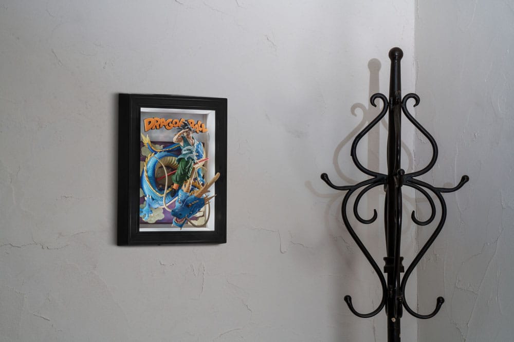 Dragon Ball Z Tamashii Art 3D Relief-Bild Son Goku & Dragon 27 cm