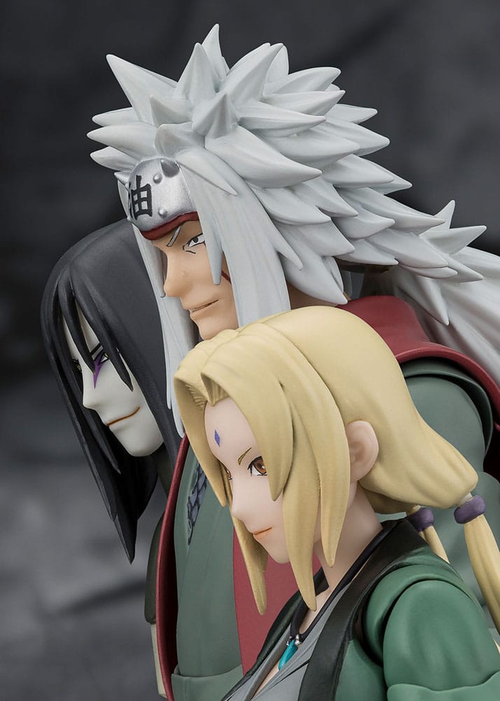 Naruto S.H.Figuarts Actionfigur Jiraiya Hidden Leaf Heroic Master Sage (Sage Mode Set) 17 cm      