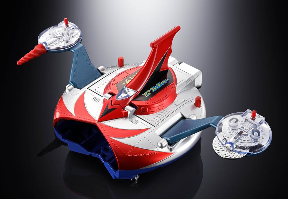 UFO Robo Grendizer Chogokin Actionfigur Deluxe Grendizer & UFO Spazer 14 cm