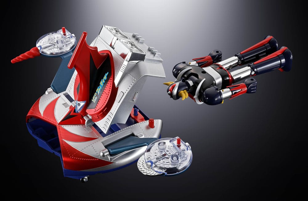 UFO Robo Grendizer Chogokin Actionfigur Deluxe Grendizer & UFO Spazer 14 cm