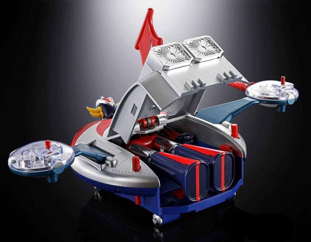 UFO Robo Grendizer Chogokin Actionfigur Deluxe Grendizer & UFO Spazer 14 cm
