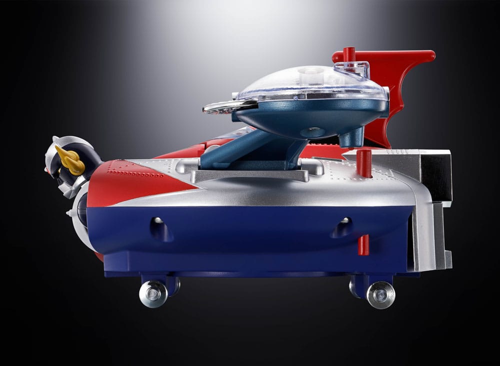 UFO Robo Grendizer Chogokin Actionfigur Deluxe Grendizer & UFO Spazer 14 cm